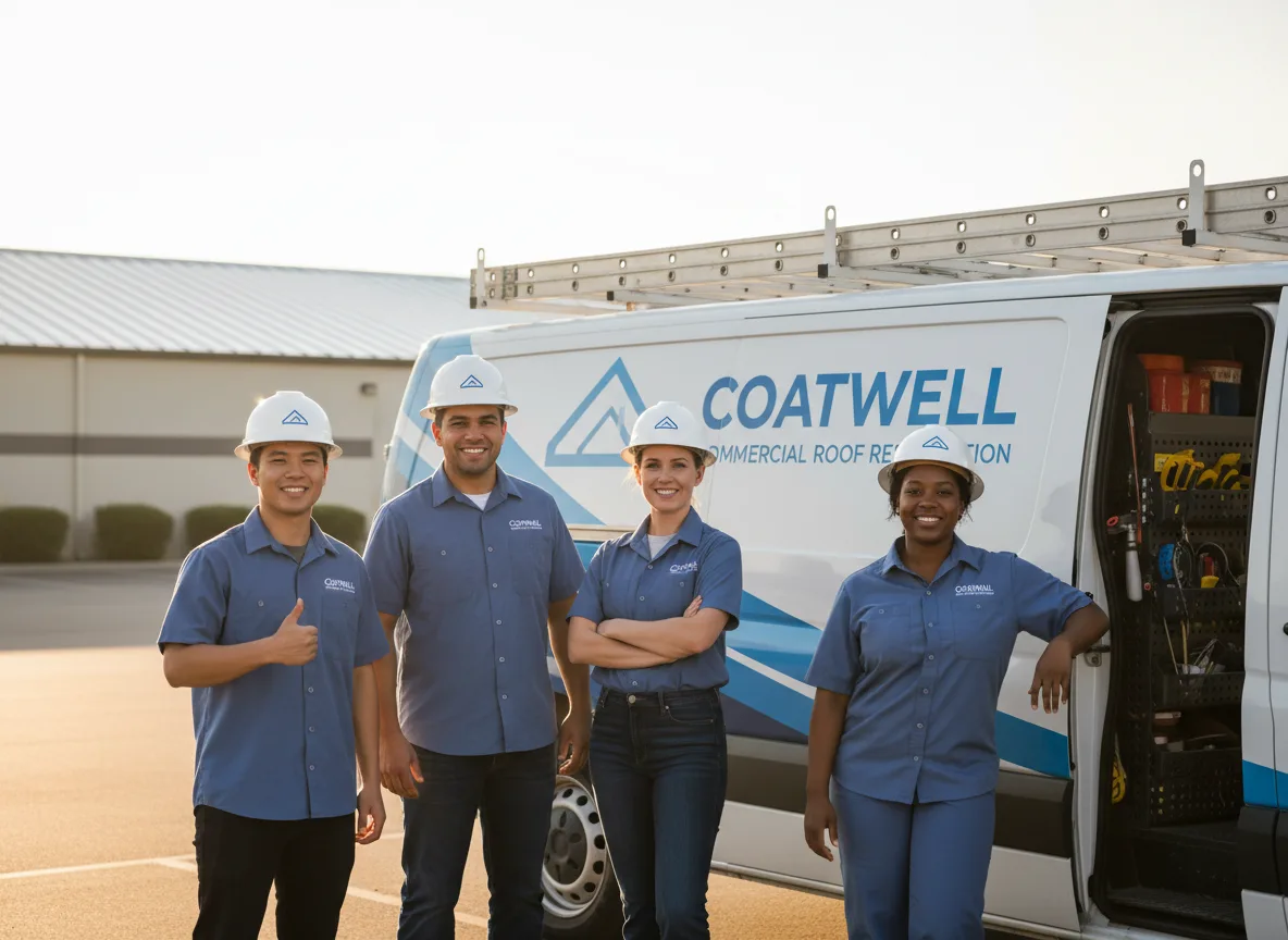 Commercial roof coating company in Iola, KS